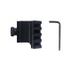 METAL 45 Degree Offset Mount, The 45 degree mount (also referred to as an offset mount) is a utility block for building the perfect optics/accessory setup for your gun